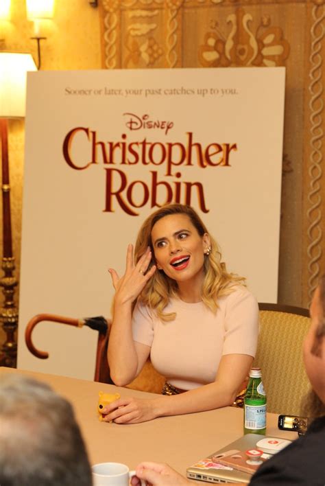 Hayley Atwell Interview for Christopher Robin - Desert Chica