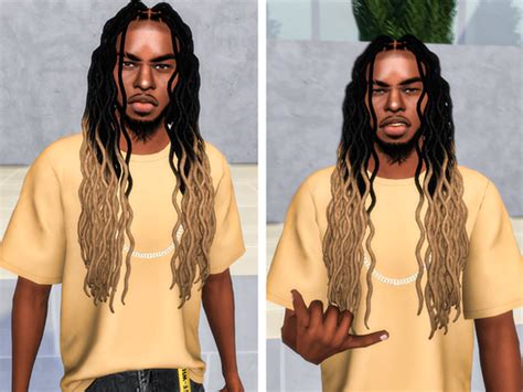 Sims 4 Afro Hair Male, Sims 4 Curly Hair, Sims Hair, Male Hair, Afro ...