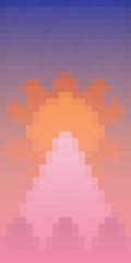 Sunset Minecraft Banner