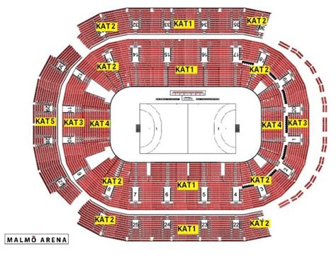 Karta Malmö Arena – Karta