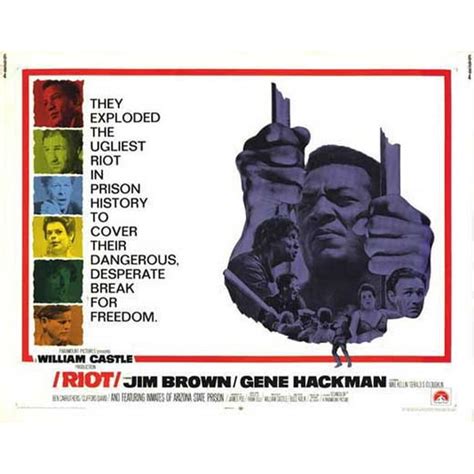 Riot - movie POSTER (Style A) (11" x 14") (1969) - Walmart.com ...