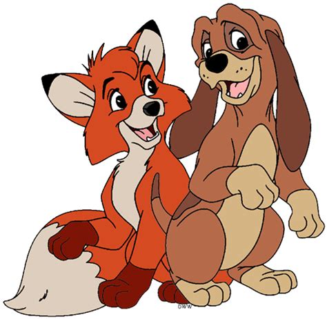 The Fox and the Hound Clip Art Images | Disney Clip Art Galore