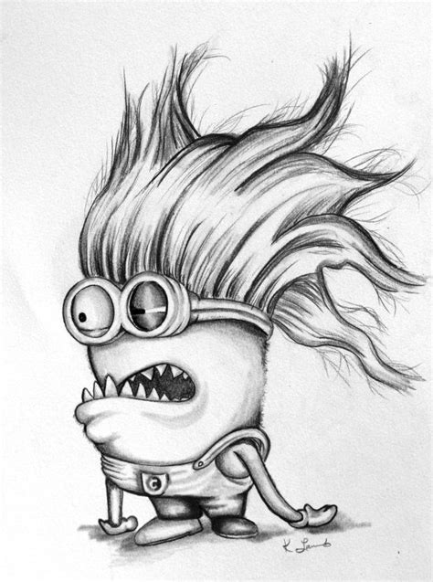 Pin by Richard Villar on High School Art | Minion sketch, Minion ...