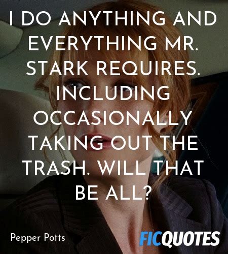 Pepper Potts Quotes - Iron Man (2008)