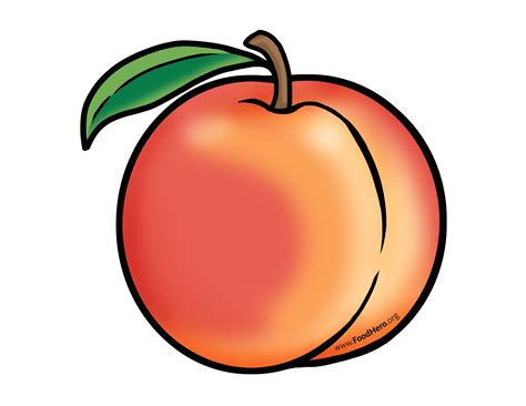 Peach illustration | Food Hero #peaches | Peach art, Fruits drawing, Fruit cartoon