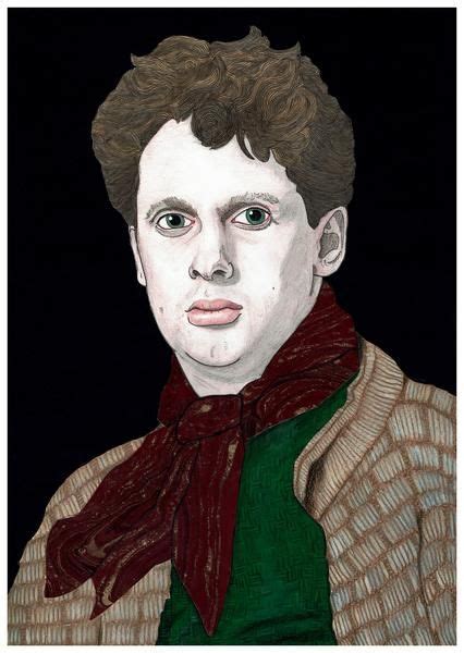 Dylan Thomas portrait (2018) A4 prints available. Signed and numbered ...