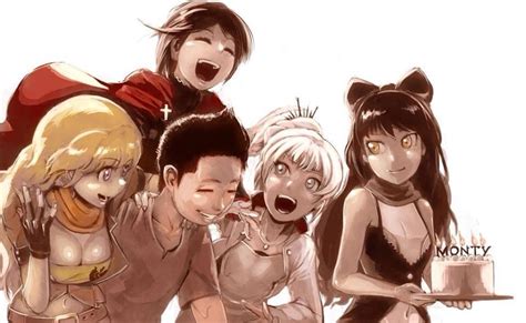 Monty Oum and Team RWBY | Rwby fanart, Rwby, Anime