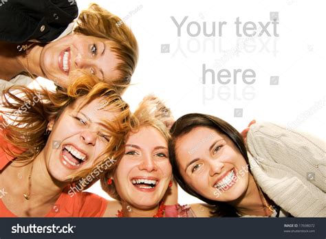 Group Of Happy Friends Making Funny Faces Stock Photo 17698072 : Shutterstock