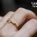 14K Gold Floating Diamond Ring, constellation Ring, Astrology Ring, Diamond Ring, Dainty Ring ...