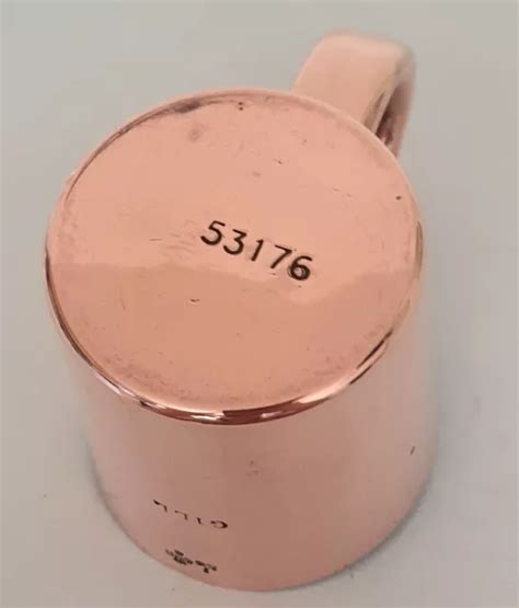 ANTIQUE COPPER RUM measure British Royal Navy Rum GROG Gill £249.00 - PicClick UK