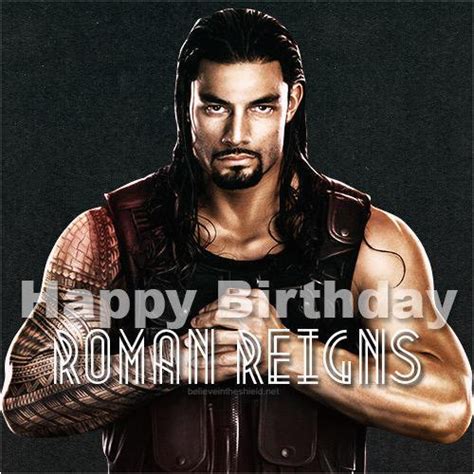 Roman Reigns Birthday Card | BirthdayBuzz