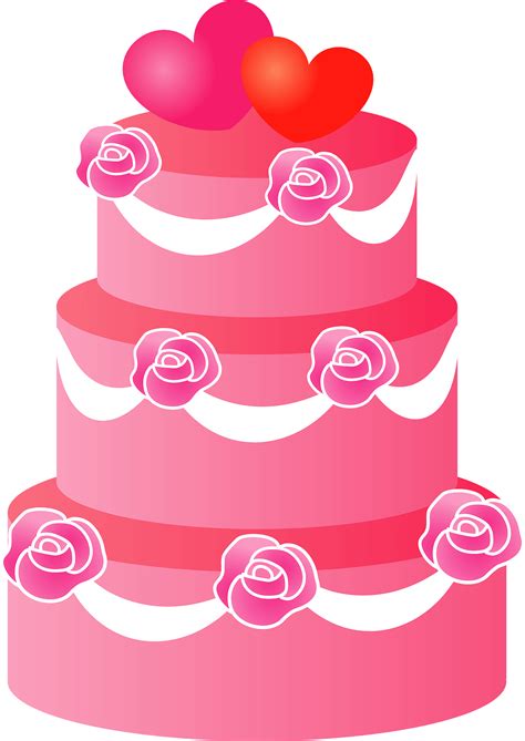 wedding cake - Clip Art Library