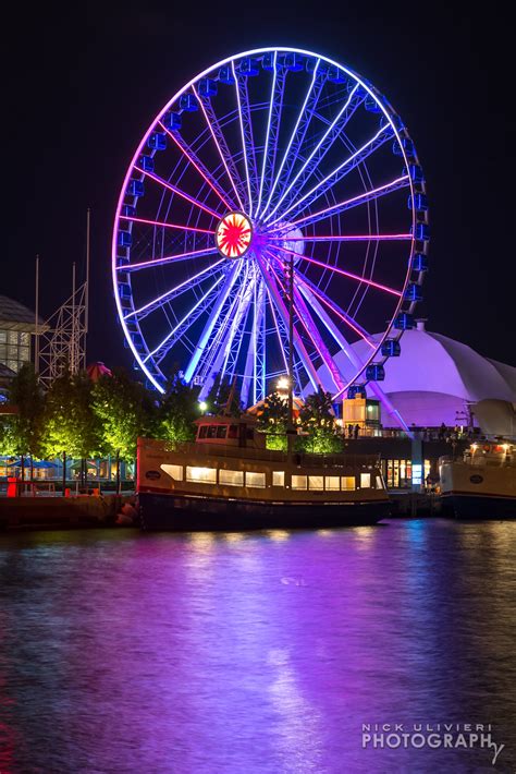 A New Ferris Wheel Rises at Navy Pier - Nick Ulivieri Photography