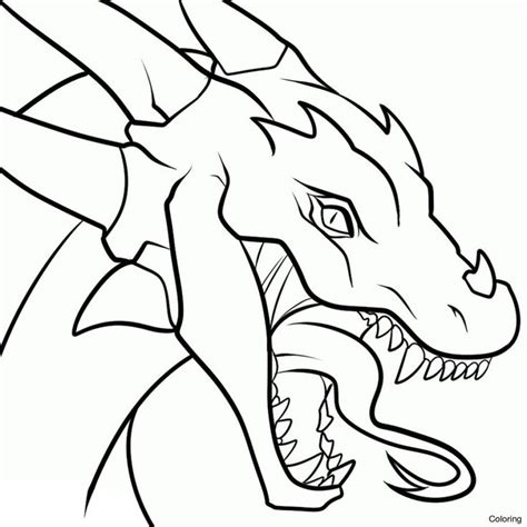 1024x1024 9 Dragon Drawings By Thaxllssillya Drawing Of Dragons Coloring 1f | Easy dragon ...