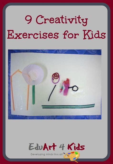 Creativity for kids:Increase it with 9 creativity exercises – Edu Art 4 Kids