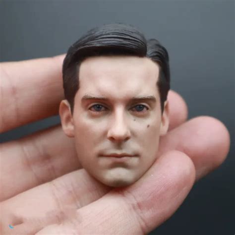 TOBEY MAGUIRE SPIDER-MAN No Way Home Head Carved 1/6 Scale Fit 12'' Hot ...