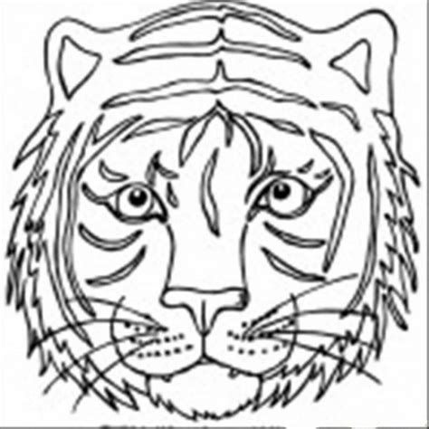 Tiger Face Coloring Pages at GetColorings.com | Free printable ...