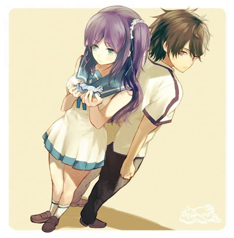 Chisaki & Tsumugu - Nagi no Asukara Fan Art (36560852) - Fanpop