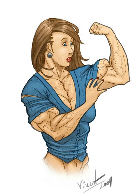 Pin by Barry Morris on Female Bodybuilder Art | Art, Art girl, Female muscle growth