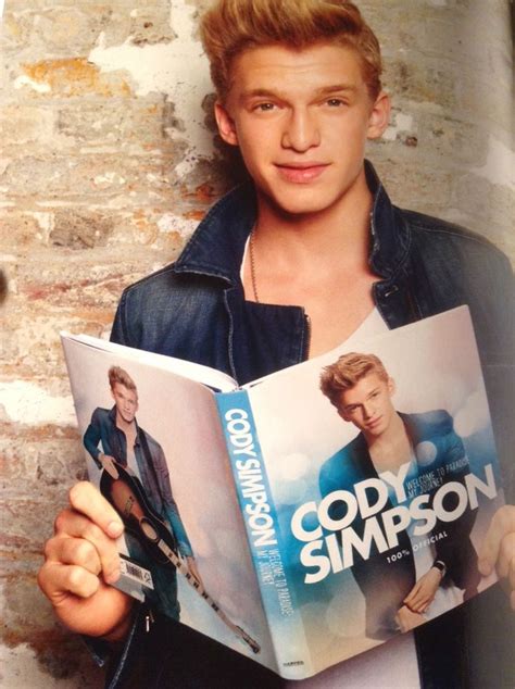 Cody simpson, Book cover, Simpson