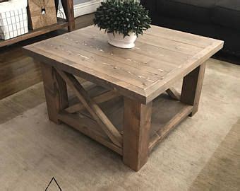 Small coffee table | Coffee table farmhouse, Rustic square coffee table, Coffee table plans