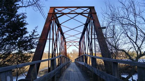 Steel Truss Bridge on the Trolley Trail in Branford : r/Connecticut