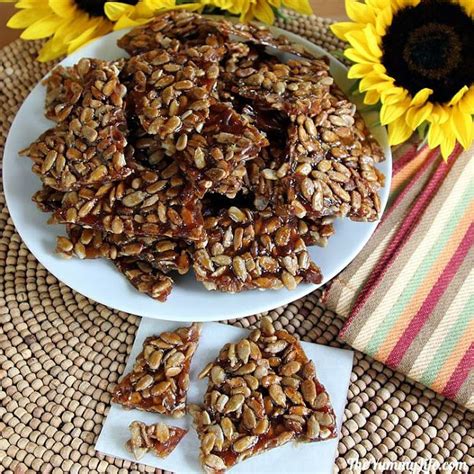 Easy Sunflower Seed Brittle | Recipe | Brittle recipes, Seed brittle, Homemade crackers