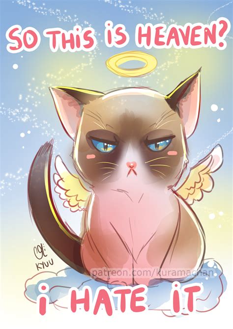 -- Grumpy Cat tribute -- by Kurama-chan on DeviantArt