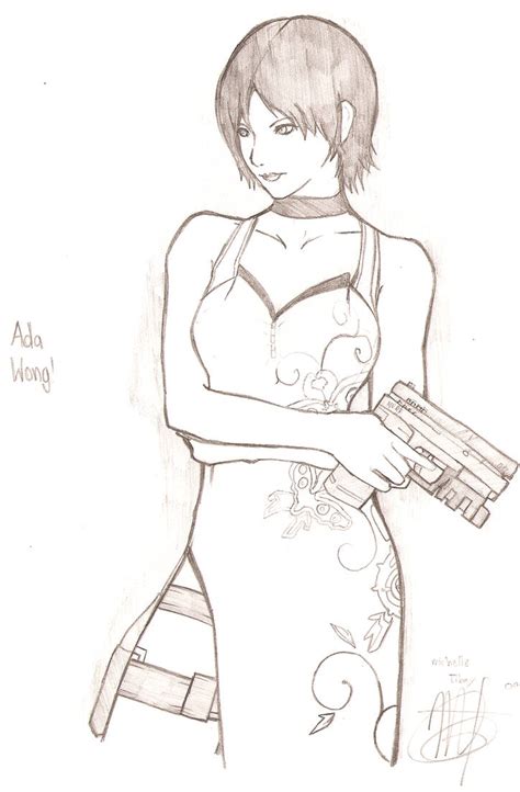 Ada Wong FanART by GenuineHero on DeviantArt