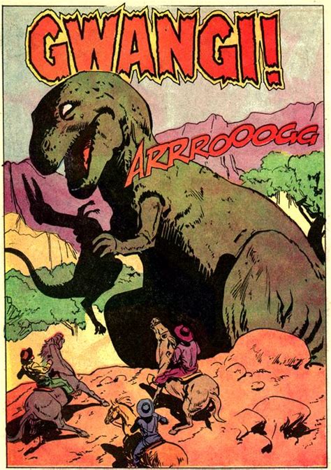 The Valley of Gwangi (1969) | Retro comic, Comic art, Vintage comics