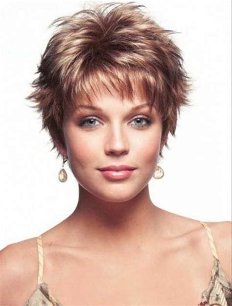 Hairstyles For Women Over 50 | Short Elfin Hairstyles | Sort Hair Style 20190428 | Modern short ...