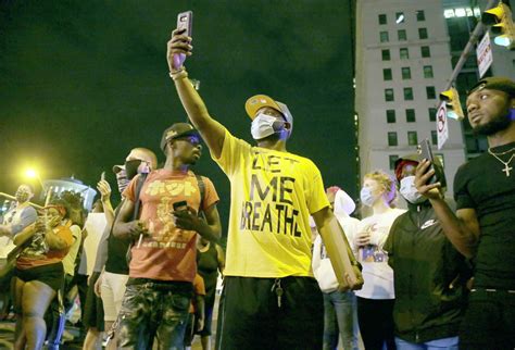 Columbus protest over death turns violent | News, Sports, Jobs - Morning Journal