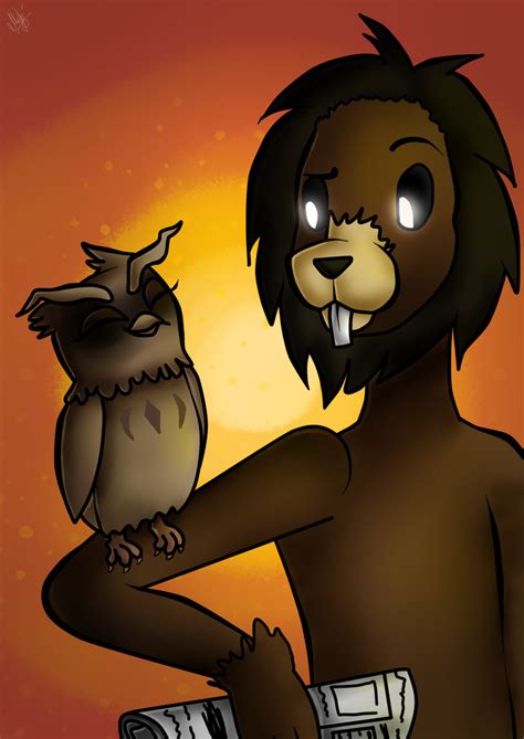 OnaF:The owl and The beaver! by Crazy-Matroskin55 on DeviantArt