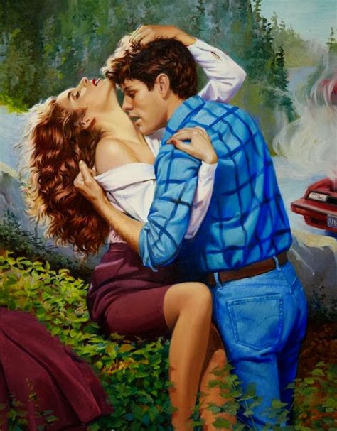 Images of beautiful and romantic couples kissing in paintings - Blog ...