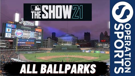 MLB The Show 21: All Stadiums - 360-Degree View of All Ballparks