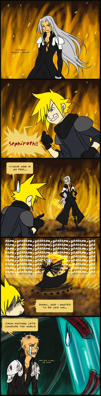 Nibelheim Burns by Noiry on DeviantArt