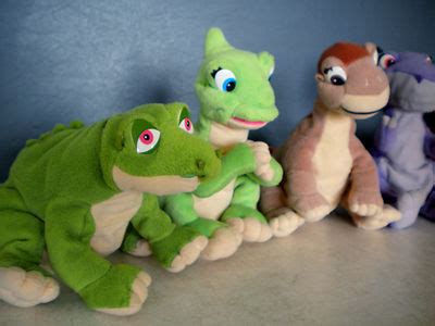 Equity Land Before Time Plush: Littlefoot, Chomper, Petrie, Ducky, Cera, Spike | #421450213