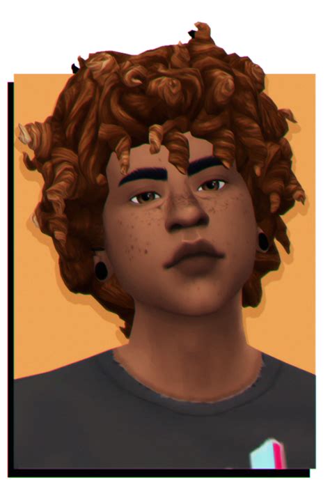 virtuchem: modified maxis: more tight curls by birksche i... Sims 4 Mm Cc, Sims Four, Mods Sims ...