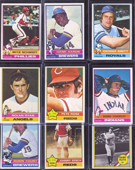 1976 Topps baseball cards complete set – Wax Pack Gods