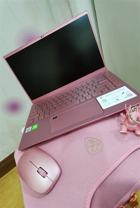 msi prestige 14 pink, Computers & Tech, Laptops & Notebooks on Carousell