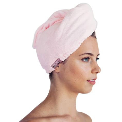 Kitsch Microfiber Hair Towel Wrap for Women, Hair Turban for Drying Wet Hair, Easy Twist Hair ...