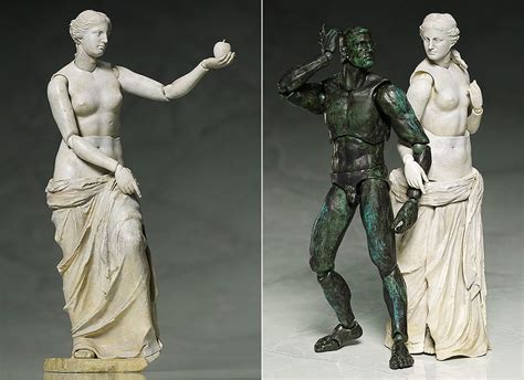 Classical Sculpture Action Figures Bring "David" and "Venus de Milo" to Life — Colossal