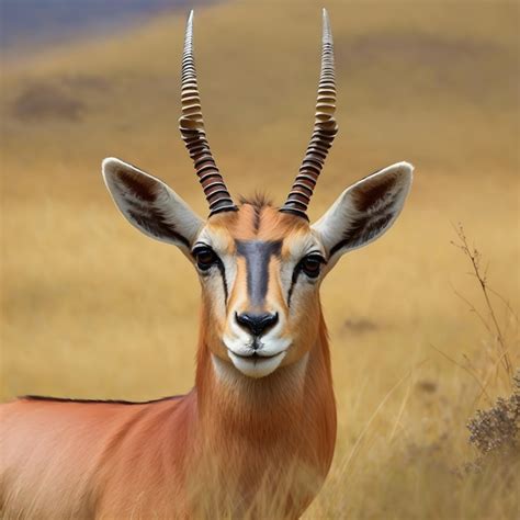 Premium AI Image | Topi Antelope in the Wild