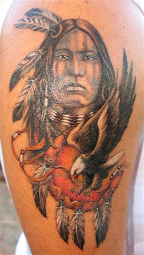 Cherokee Warrior Tattoo Designs - Traditional Cherokee Indian Warrior Tattoos | Joy Studio ...