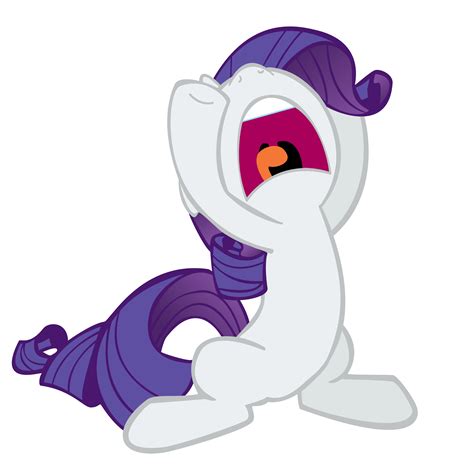 Rarity Screaming by AJDiSpirito on DeviantArt