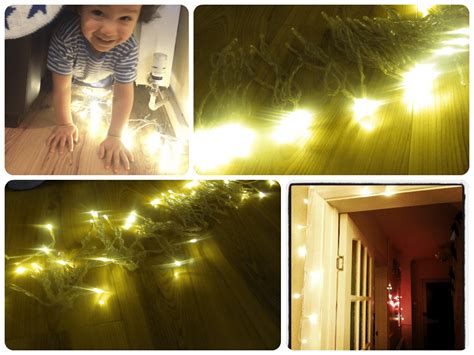 LED Christmas lights - In The Playroom