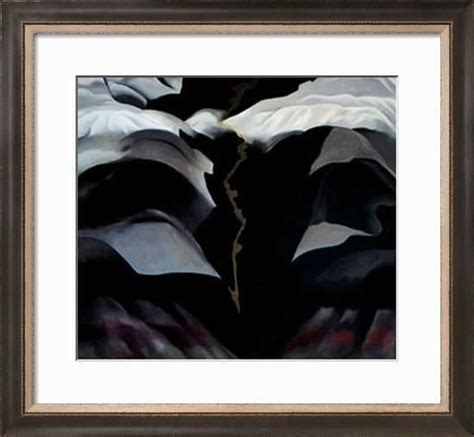 'Black Place no. 3' Art Print - Georgia O'Keeffe | Art.com in 2020 ...