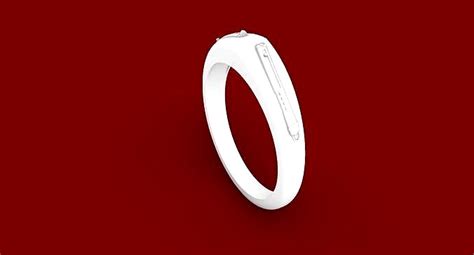 Ahsoka Tano Lightsabers Ring | 3D model