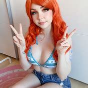 Nami Cosplay - misakirisu. 17 lewd underwear pictures in my Nami ...