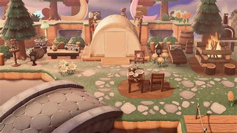 20 ACNH Campsite Design Ideas | Animal Crossing Inspiration